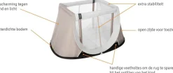 AeroMoov Instant Reisbed Grey