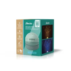Alecto Sterrenprojector met White Noise Geluiden BC130 Groen