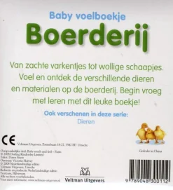 Baby voelboekje: Boerderij