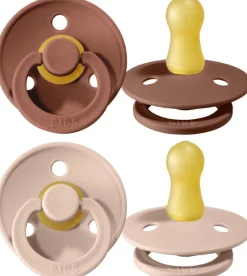Bibs Fopspeen 2-Pack Maat 3 Woodchuck - Blush