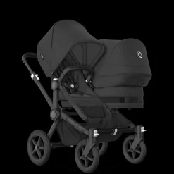 Bugaboo Donkey5 Duo Kinderwagen Black - Midnight Black