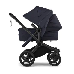 Bugaboo Duo Kinderwagen Donkey 6 Compleet Black - Deep Indigo