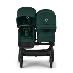 Bugaboo Duo Kinderwagen Donkey 6 Compleet Black - Fern Green