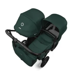 Bugaboo Duo Kinderwagen Donkey 6 Compleet Black - Fern Green
