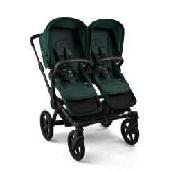 Bugaboo Duo Kinderwagen Donkey 6 Compleet Black - Fern Green