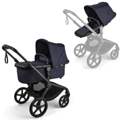 Bugaboo Fox 5 Renew Kinderwagen Compleet Black - Deep Indigo