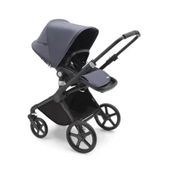Bugaboo Fox Cub Kinderwagen Compleet Black - Stormy Blue