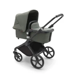Bugaboo Fox Cub Kinderwagen Compleet Black - Forest Green