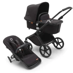 Bugaboo Fox Cub Kinderwagen Compleet Black - Midnight Black
