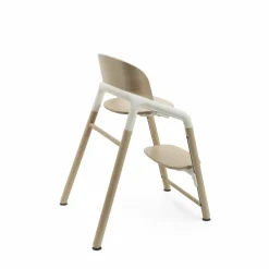 Bugaboo Giraffe Kinderstoel Neutral Wood / White