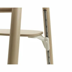 Bugaboo Giraffe Kinderstoel Neutral Wood / White