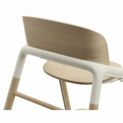 Bugaboo Giraffe Kinderstoel Neutral Wood / White