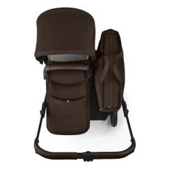 Bugaboo Mono Kinderwagen Donkey 6 Compleet Black - Cocoa Brown