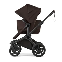 Bugaboo Mono Kinderwagen Donkey 6 Compleet Black - Cocoa Brown