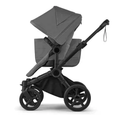 Bugaboo Mono Kinderwagen Donkey 6 Compleet Black - Moon Grey