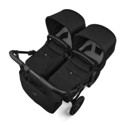 Bugaboo Tweeling Kinderwagen Donkey 6 Compleet Black - Heritage Black