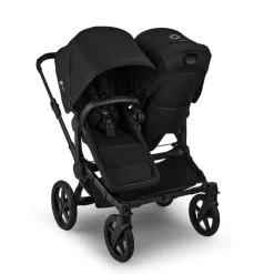 Bugaboo Tweeling Kinderwagen Donkey 6 Compleet Black - Heritage Black