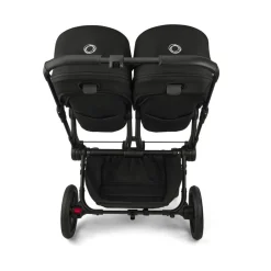 Bugaboo Tweeling Kinderwagen Donkey 6 Compleet Black - Heritage Black