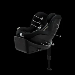 Cybex Autostoel Sirona Gi i-Size Plus Moon Black