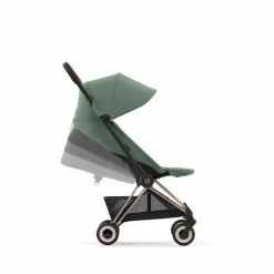 Cybex Coÿa Buggy Leaf Green - Rosegold Frame