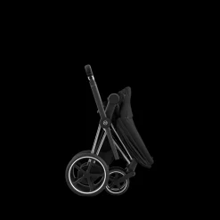 Cybex E-Priam Kinderwagen Compleet Sepia Black - Chrome Black Frame