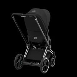 Cybex E-Priam Kinderwagen Compleet Sepia Black - Chrome Black Frame