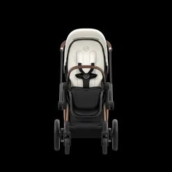 Cybex E-Priam Kinderwagen Compleet Off White - Rosegold Frame