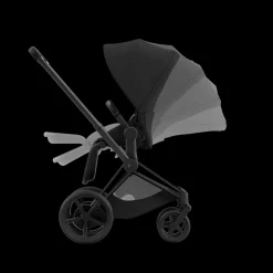 Cybex E-Priam Kinderwagen Compleet Sepia Black - Matt Black Frame