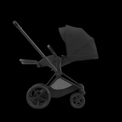 Cybex E-Priam Kinderwagen Compleet Sepia Black - Matt Black Frame