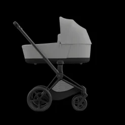 Cybex E-Priam Kinderwagen Compleet Mirage Grey - Matt Black Frame