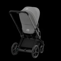 Cybex E-Priam Kinderwagen Compleet Mirage Grey - Matt Black Frame