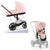 Cybex E-Priam Kinderwagen Compleet Peach Pink - Rosegold Frame