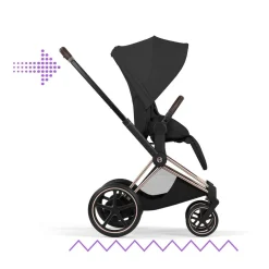 Cybex Kinderwagen e-Priam 5 Compleet Style Rosegold Frame