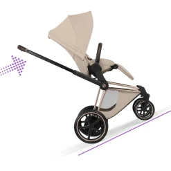 Cybex Kinderwagen e-Priam 5 Compleet Style Rosegold Frame