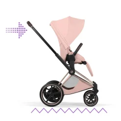 Cybex Kinderwagen e-Priam 5 Compleet Style Rosegold Frame