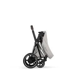 Cybex Kinderwagen e-Priam 5 Compleet Style Chrome Brown Frame