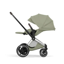 Cybex Kinderwagen e-Priam 5 Compleet Style Chrome Brown Frame