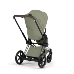 Cybex Kinderwagen e-Priam 5 Compleet Style Chrome Brown Frame