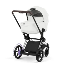 Cybex Kinderwagen e-Priam 5 Compleet Style Chrome Brown Frame