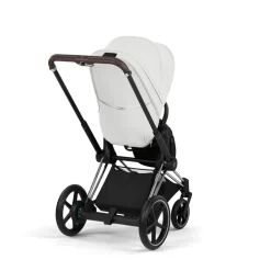 Cybex Kinderwagen e-Priam 5 Compleet Style Chrome Brown Frame