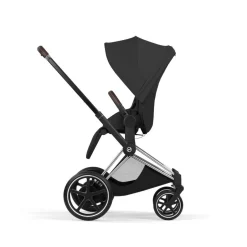 Cybex Kinderwagen e-Priam 5 Compleet Style Chrome Brown Frame