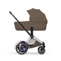 Cybex Kinderwagen e-Priam 5 Compleet Style Chrome Brown Frame