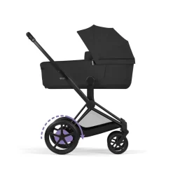 Cybex Kinderwagen e-Priam 5 Compleet Comfort Matt Black Frame - Sepia Black