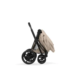 Cybex Kinderwagen e-Priam 5 Compleet Comfort Matt Black Frame - Cozy Beige