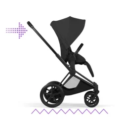 Cybex Kinderwagen e-Priam 5 Compleet Style Matt Black Frame