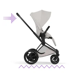 Cybex Kinderwagen e-Priam 5 Compleet Style Matt Black Frame
