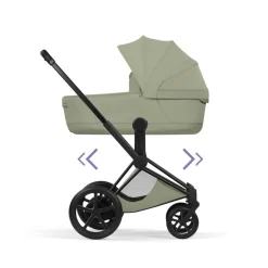 Cybex Kinderwagen e-Priam 5 Compleet Style Matt Black Frame
