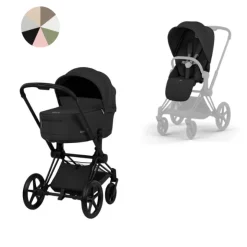 Cybex Kinderwagen Priam 5 Compleet Style Matt Black Frame