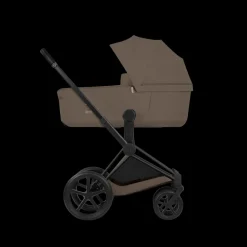 Cybex Kinderwagen Priam 5 Compleet Comfort Matt Black Frame - Coconut Brown