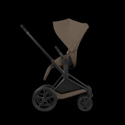 Cybex Kinderwagen Priam 5 Compleet Comfort Matt Black Frame - Coconut Brown